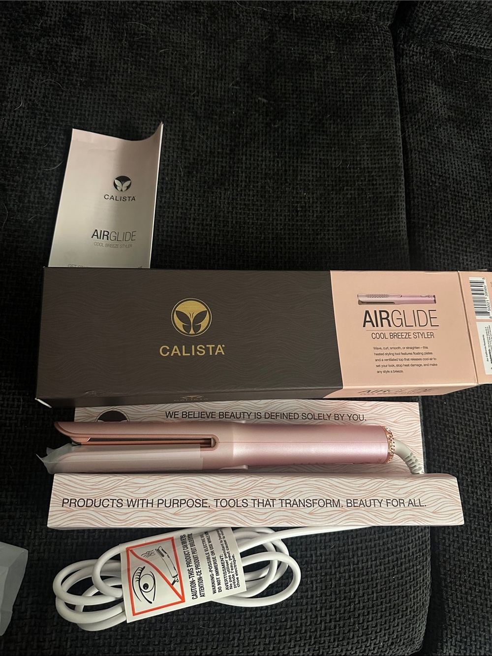 Calista AirGlide Cool Breeze Styler - Pink